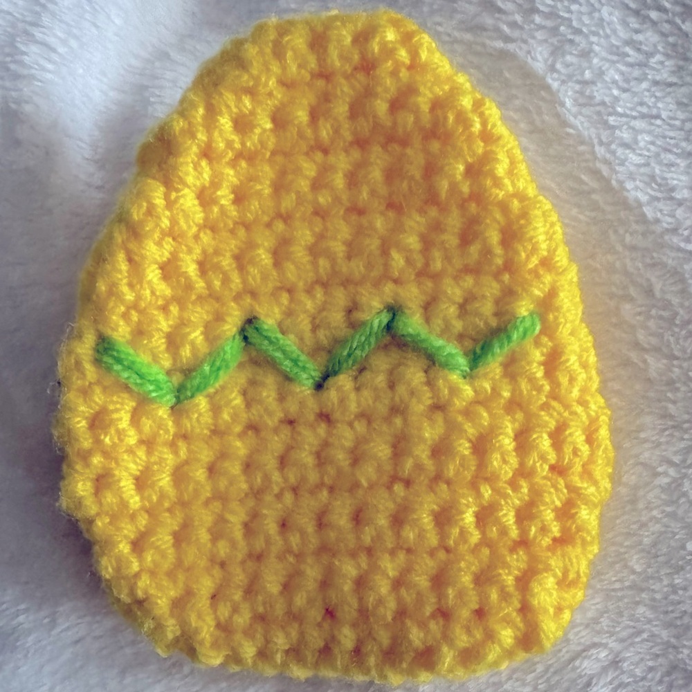 COPY - Yellow Hand Crafted Easter Eggs